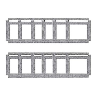 EUKKIC 12 unids fregona Pad Fit para W66 Partes de aspirador reemplazos Accesorios Robot