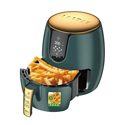 Freidora de aire de cinco generaciones para el hogar de 3,8 l, gran capacidad, inteligente, sin humo, para patatas fritas, freidora electromecánica, p