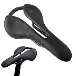 Eastuy Sillín de Bicicleta de Carbono - Cojín para Asiento de Bicicleta | Cómodo Asiento de Bicicleta de Carretera Accesorios de Bicicleta para Hombre en oferta