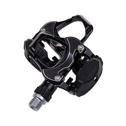 WANNENG Ymming Pedal de Bicicleta de Bicicleta de Carretera ultraligría Pedales de Bicicleta All-aley CR-mo con Tacos de Pedal de Bicicleta sin Clip s precio