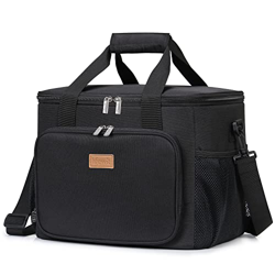 Lifewit 24L(40can) Nevera Flexible Bolsa de Compra Reutilizable Isotermica de Almuerzo Nevera Portatil para Alimentos Frutas para Playa,Picnic,Camping precio