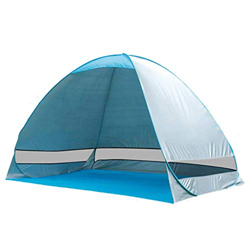 Carpa de Playa Automático Emergente Carpa Instantánea Protector Solar Protección UV Carpa de Pesca,Azul precio