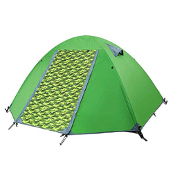 Tienda al Aire Libre 2 Personas Espesar Turismo Impermeable Camping Tienda Ligera,Verde características