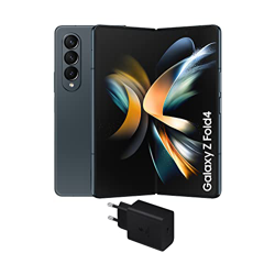 Samsung Galaxy Z Fold4 5G Smartphone Android, Teléfono Móvil Plegable de 512 GB, Verde Grisáceo [Versión española]+ Cargador ultrarrápido de 45W precio