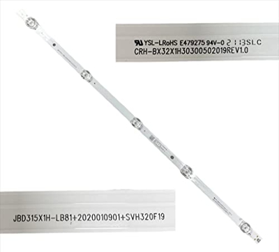 Tira 5 Leds Hisense 32A5700FA CRH-BX32X1H30300502019REV1.0 JBD315X1H (Swap)