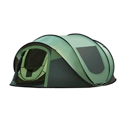Tienda Emergente Totalmente Automática Apertura Rápida 3-4 Personas Tienda De Campaña Familiar Impermeable,Verde en oferta
