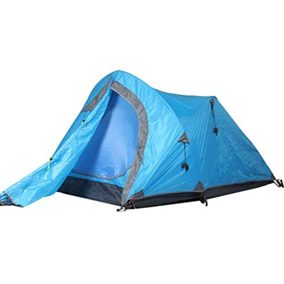 Tienda de campaña para 2-3 Hombres, Doble Capa, Impermeable, a Prueba de Viento, Tienda Familiar, Tienda de cúpula Ligera para Exteriores, Azul