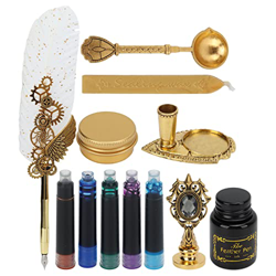 retro adulto pareja europea SP287900 + Ink Sac, Ancient Gold Gear Sprinkle características