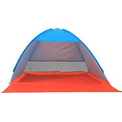 Carpa de Playa 1-2 Hombre Automático Pop Up Protector Solar Carpa de Pesca Luz al Aire Libre Portátil características