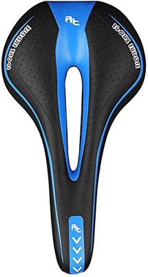 ZXM Asiento de bicicleta sólido cómodo MTB Sillín Ciclismo Asiento Cojín Offroad Bike Asiento Unisex Durable