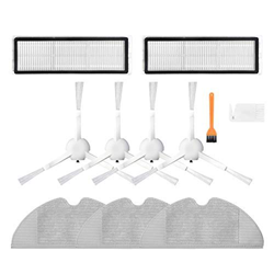 Litads Accesorios de aspirador lavables para F9 robot de aspirador fregona lado cepillo FilterMop kits de tela en oferta
