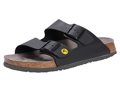 BIRKENSTOCK 89420-45 ESD Arizona Birko-Flor - Plantillas antiestáticas (45 EU), color negro