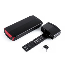 WILLQ Batería Ebike 48V 10Ah Batería de Bicicleta eléctrica Paquete de batería Iones Litio con indicador de Nivel batería LED y Cargador para Motor de precio