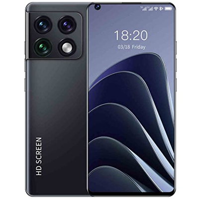 Duanmuci 10 Pro Smartphone(4GB + 64GB), Teléfonos Móviles Android 11 Equipados, Cámara de 40MP+48 MP, Batería de 5800 mAh, Pantalla Grande HD de 7,8 P