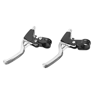 Serlium Palanca de Freno de Bicicleta, aleación de Aluminio Ligera, Duradera, Antideslizante, Plegable, Cambio de Velocidad de Bicicleta, Mango de Fre