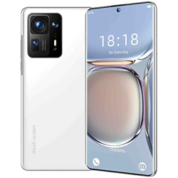 Duanmuci Smartphone, MIX4 Android 12 Teléfono Móvil, Pantalla HD+ 7,3", Diez Núcleos, 4GB + 64GB, 5G Smartphone,Cámara con 48+72MP, 7300mAh, Huella Di características