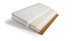 Colchón de espuma BDW de látex de coco – se adapta al cuerpo para garantizar un sueño saludable y confortable, hipoalergénico, extremadamente resisten en oferta