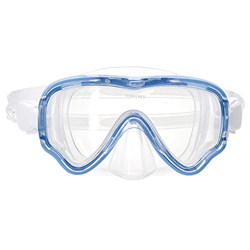 Gafas de Buceo Máscara de esnórquel completamente seca Silicona antivaho Gafas de natación for estudiantes Juego de esnórquel con gafas y Snorkel seco características