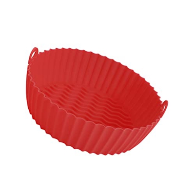 HEMOTON Freidora de Aire Accesorios de Silicona para Freidora de Aire Olla de Silicona para Freidora de Aire