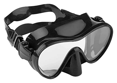 Máscara de esnórquel con gafas de buceo de vidrio templado antivaho Equipo de buceo portátil Equipo de buceo profesional para hombres y mujeres (Color