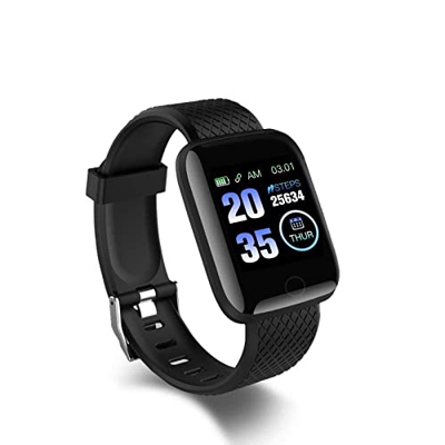 Reloj Inteligente para Mujer y Hombre, Reloj Deportivo, Resistente al Agua, gastados Smartwatch,Tracker de Actividad Fitness Tracker Deporte Podometre