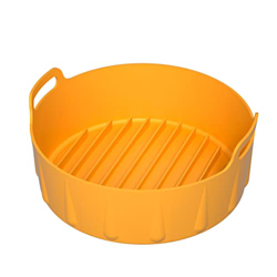 Angoily Freidora de Aire Olla de Silicona con Asa Accesorios de Horno de Freidora de Aire Reemplazo para Papel de Revestimiento de Pergamino Inflamabl en oferta