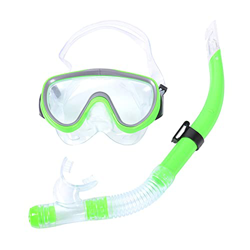 ShiningLove Kit de buceo profesional para buceo, gafas de buceo y snorkel, gafas de seguridad impermeables, juego de manguera de respiración simple, e precio