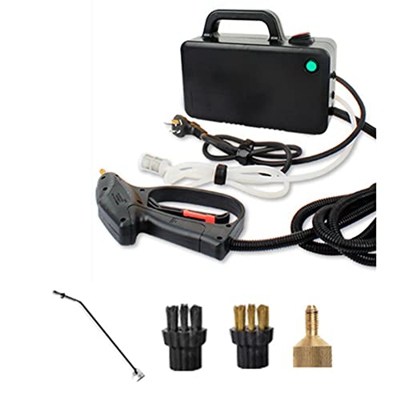 JTYX Limpiador de Vapor de Alta presión, 2600 W/3000 W, máquina de Limpieza portátil de Alta Temperatura, sin Tanque para Uso doméstico, lechada, Azul