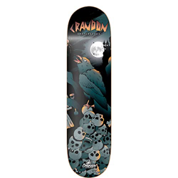 Crandon Tabla SKC-800-RAVEN-DECK Skateboard Profesional Solo Tabla + Lija, Madera de Arce canadienses 7 Capas Medidas 8 in x 31,50 in. características