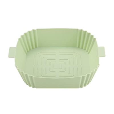 Freidora Cuadrada Freidora Non-Stick Silicone de Silicona Accesorios de freidora de Reutilizable Material de Silicona 4 freidora de