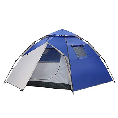 Tienda de campaña para Festivales, Tienda de campaña, Resistente a la Lluvia, Transpirable, multifunción, Plegable, para 3-4 Personas, Tienda de campa