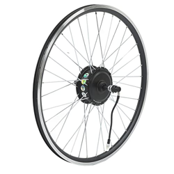 Aoutecen Kit de Rueda Eléctrica para Bicicleta, Kit de Medidor de Rueda Eléctrica para Bicicleta Resistente Silenciosa para Scooters Eléctricos en oferta