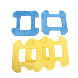 Accesorios al vacío 3 piezas de limpieza en húmedo + 2 piezas de almohadillas de fregona for frotar en seco compatibles con el robot de limpieza de ve precio