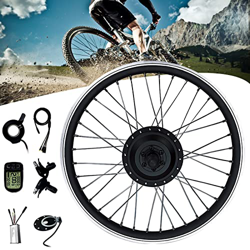 FONOBO Kit de conversión de Bicicleta eléctrica a Prueba de Agua, 36V/48V - 250W/350W/500W Kit de Motor de Cubo de Bicicleta eléctrica de Rueda Traser características