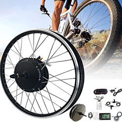 STYLEEE Kit de Bicicleta Eléctrica 48V 1000W, con Kit de Conversión de Bicicleta Eléctrica LCD 20"24" 26"27.5" 28"29" 700c Rueda Trasera,26" en oferta