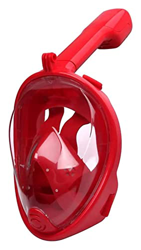 Máscara de esnórquel Buceo Máscaras de buceo Juego de snorkel Falda de silicona para adultos Gafas antiniebla Equipo de piscina de pesca (Color: rojo, en oferta
