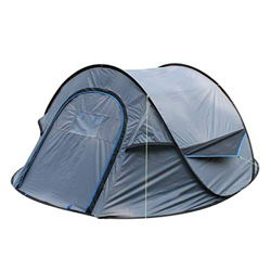 Tienda de campaña para 2-3 Personas, Tienda de campaña Familiar portátil Impermeable para Acampar al Aire Libre, Senderismo, Gris precio