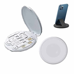 LUBOOT Mini Digital Gadgets Storage Box Cable Battery Charger,Waterproof Digital Storage Box Travel Data Charger, Portable Gadget Bag Pocket Universal en oferta