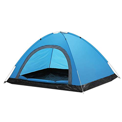 Tienda de Campaña Totalmente Automática Espesar Tienda de Pareja Impermeable Tienda de Ocio portátil al Aire Libre,Azul precio