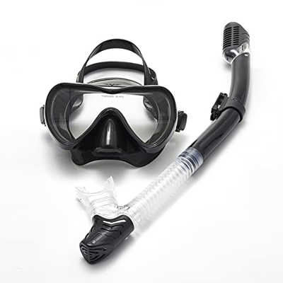Gafas de Buceo Gafas de buceo Conjunto de esnórquel Máscara de esnórquel completamente seca Gafas de buceo for adultos Gafas de buceo Esnórquel antiva