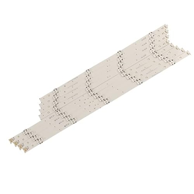 YAKESTYLE Piezas reemplazables- 8pcs x 49 Pulgadas DIRIGIÓ Luz de Fondo for LG 49LG61CH-CK 49UF640-ZA LG 49UF640V-ZA 49UF6407 LGE-WICOP-4 9 Pulgadas -