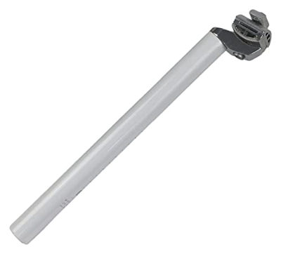 ZHOUFENG Tijas de sillín Piezas de Bicicleta compatibles con MTB Road Mountain Bike Seat Post Tube Superlight Bicycle Seatpost Fixed Gear 25.4 25.4mm 