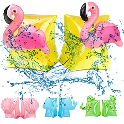 Manguitos de natación para niños a partir de 1 año, manguitos de natación para brazo, flotador para principiantes, ayuda perfecta para aprender a nada