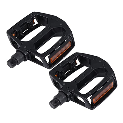 WANNENG Ymming Pedales de aleación de Aluminio de 2pcs Hollow out Mountain Bike Pedals Accesorios (Negro) Ymming