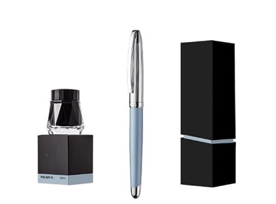 YQBUER Bolígrafo de Gama Alta, Caja, Set literario Retro for niñas, Hombres, Estudiantes, práctica Especial, caligrafía, Regalo de Año C, Size : 0.5mm
