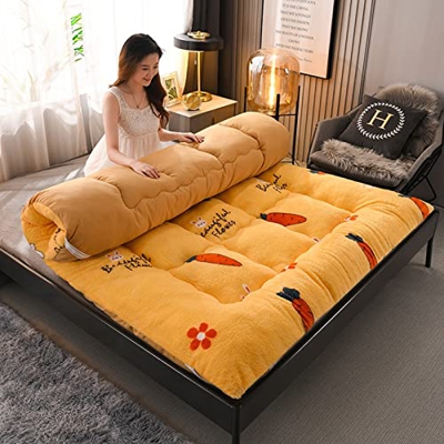 LFDZSW Colchón De Futón Japonés Colchones De Piso Gruesos Tradicionales Colchoneta para Dormir Enrollable Tatami Mat para El Dormitorio De Invitados C
