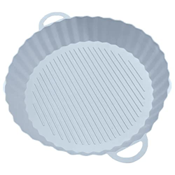 Freidora de aire de silicona para freidora de aire de grado alimenticio | Freidora de aire, cuenco de silicona resistente al calor, accesorios de horn en oferta