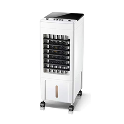 DEKD Aire Acondicionado Portatil Enfriador de Aire evaporativo portátil Oscilating Ventilador de enfriamiento de enfriamiento Evaporativo for el Aire  características
