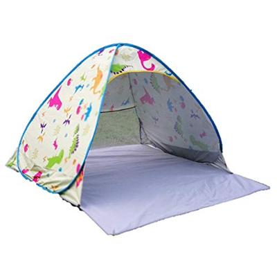 Carpa de Playa emergente para niños UPF 50+ para protección Solar UV Carpa portátil Ligera de Dibujos Animados