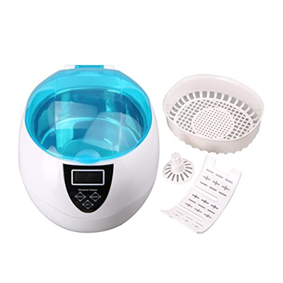 750ml hogar mini limpiador ultrasónico joyería limpieza máquina lavadora con pantalla LCD CE-5200B